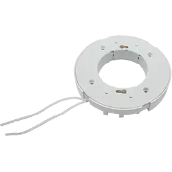 Патрон пластиковый Ecola Base для светодиодных ламп, белый (AB70LWEAY)