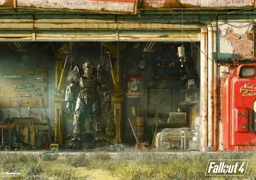 Пазл Good Loot Fallout 4 Garage, картон, 1000шт