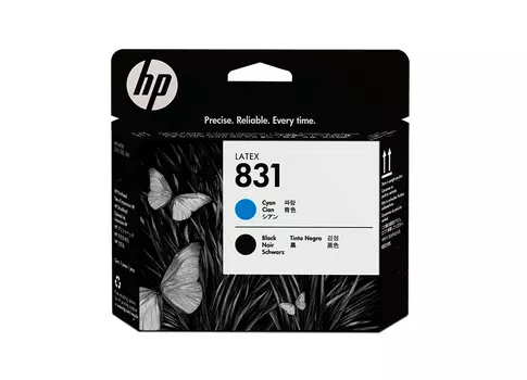 Печатающая головка HP 831, голубой/черный для DJ 310/315/330/335/360 (CZ677A)