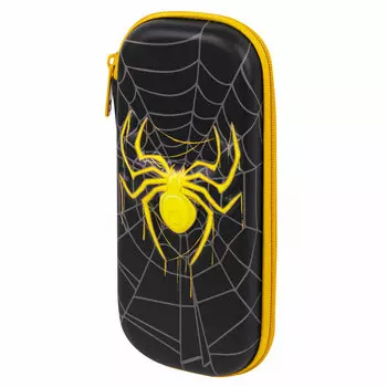 Пенал-футляр Brauberg EVA Venomous spider, 1 отделение, черный (271553)