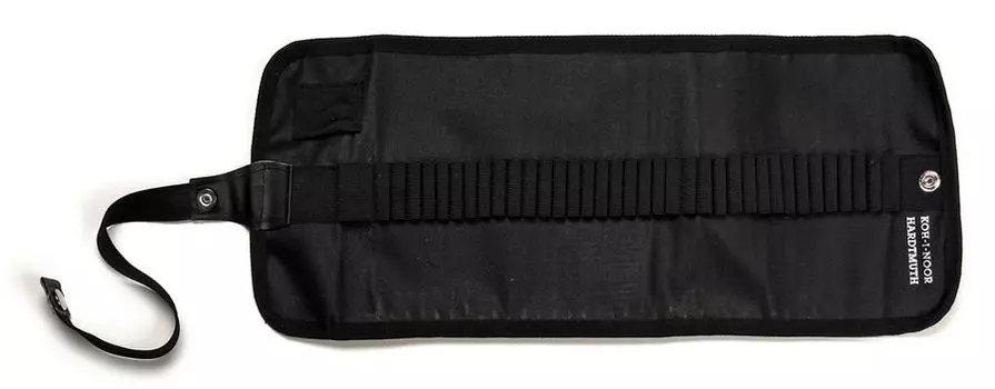 Пенал KOH-I-NOOR 0 9050, 1 отделение, черный (9050000001TP)