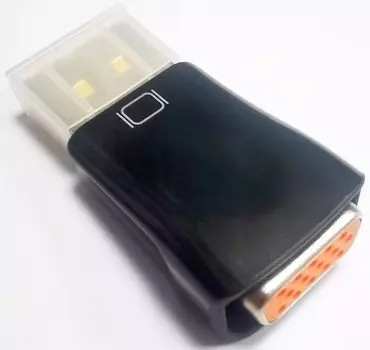 Переходник (адаптер) DisplayPort(20M)-VGA(15F), черный Bion (BXP-A-DPM-VGAF-001)