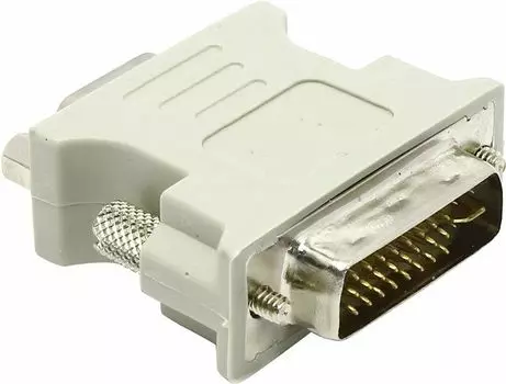 Переходник (адаптер) DVI-I(29M)-VGA(15F), белый ORIENT C393/C393N (29393/29764)