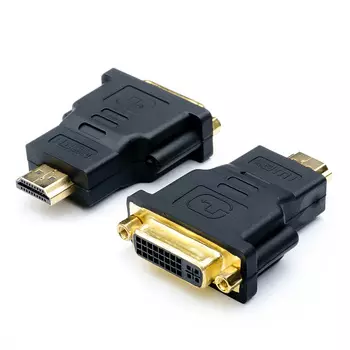 Переходник (адаптер) DVI-I(F)-HDMI(19M), черный Atcom AT9155 (AT9155)