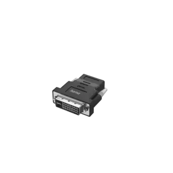 Переходник (адаптер) DVI(M)-HDMI(19F), черный Hama H-205169 (00205169)