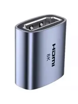 Переходник (адаптер) HDMI(19F)-HDMI(19F) 4K/8K, серый UGREEN HD159 (90592)