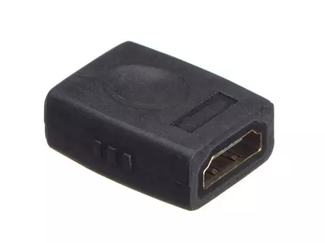 Переходник (адаптер) HDMI(19F)-HDMI(19F), черный Netko Optima (NH951)