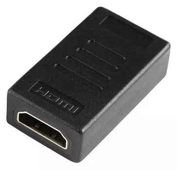 Переходник (адаптер) HDMI(19F)-HDMI(19F) v1.4 4K, черный Buro (BHP-ADP-HDMI-1.4)
