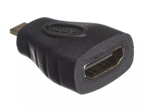 Переходник (адаптер) HDMI(19F)-Micro HDMI(19M), черный Netko Optima (NH913)