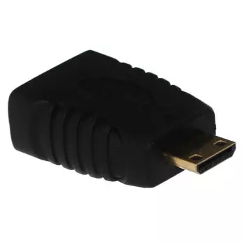 Переходник (адаптер) HDMI(19F)-Mini HDMI(19M), черный VCOM (CA316)