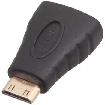 Переходник (адаптер) HDMI(19M)-HDMI(19F), черный REXANT (17-6801)
