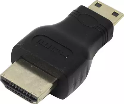 Переходник (адаптер) HDMI(19M)-Mini HDMI(19M), черный Exegate EX-HDMI-FMC (EX284924RUS)