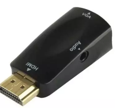 Переходник (адаптер) HDMI(19M)-VGA(15F), черный PREMIER (5-983AC)