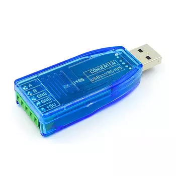 Переходник (адаптер) USB 2.0(Am)-RS485, синий, ORIENT UAS-105 (UAS-105)