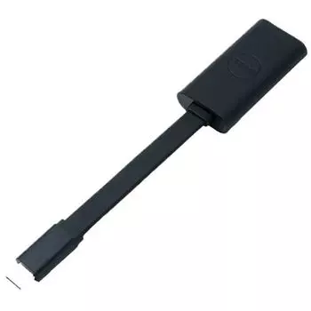 Переходник (адаптер) USB 3.0-USB 3.1 Type-C(M), черный DELL (470-ABNE)