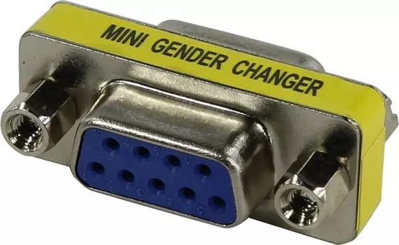 Переходник (адаптер) COM(9F)-COM(9F), серебристый ORIENT (C807)