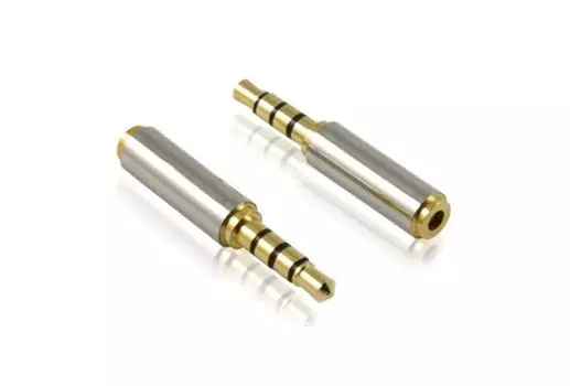 Переходник Greenconnect Jack 2.5-Jack 3.5, 0м, 0 (GCR-AVA01)