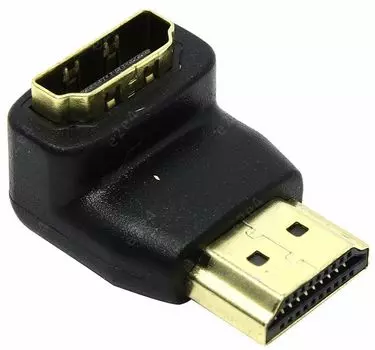 Переходник HDMI(19M)/HDMI(19F) угловой, 5bites (HA1005)