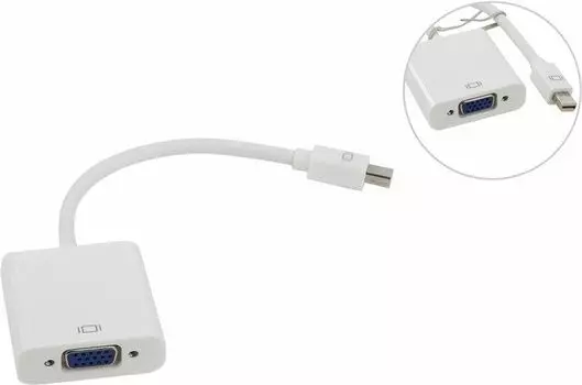 Переходник (адаптер) Mini DisplayPort(M)-VGA(15M) VCOM