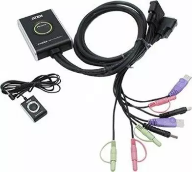Переключатель ATEN CS682-AT/B 2-port USB2.0 DVI KVM Switch