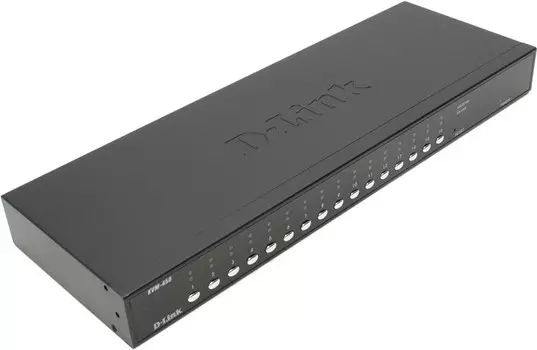 Переключатель D-Link KVM-450 Stackable rack mount 16-port KVM Switch