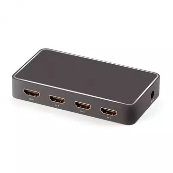 Переключатель HDMI Greenconnect GL-vA17, HDMI v2.0+USB Charge 3 к 1