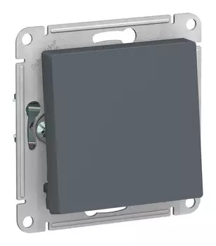 Переключатель Schneider Electric AtlasDesign, 1кл., скрытый монтаж, механизм с накладкой без рамки, ГРИФЕЛЬ (ATN000761)