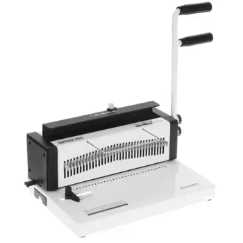 Переплетчик на металлическую пружину Office Kit B3420RH, перфорация 20 листов, переплет 120 листов, пружина до 1.43 см (B3420RH)