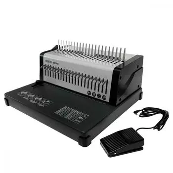 Переплетчик на пластиковую пружину Office Kit B2130E, перфорация 35 листов, переплет 500 листов, пружина до 5.1 см (B2130E)