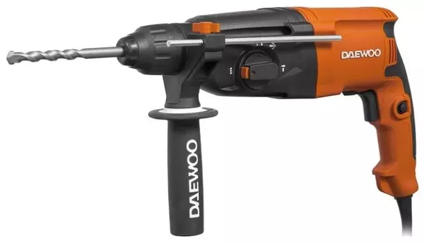 Перфоратор Daewoo DAH 920, сетевой, SDS-Plus, 920Вт, 3.4 Дж, 1100 об/мин, 5200 уд/мин, кейс, 2.6кг