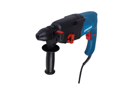 Перфоратор Кратон RHE-850-26S, сетевой, SDS-Plus, 850Вт, 2.5 Дж, 1100 об/мин, 5100 уд/мин, кейс, 3.4кг (3 07 01 023)