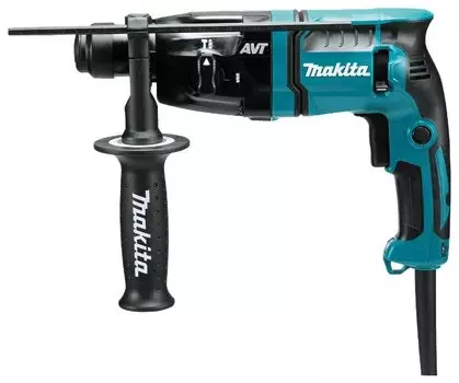 Перфоратор Makita HR1841F, сетевой, SDS-Plus, 470Вт, 1.4 Дж, 2100 об/мин, 4800 уд/мин, кейс, 2.6кг (0088381844840)