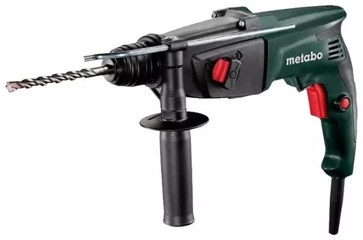 Перфоратор Metabo BHE 2444, сетевой, SDS-Plus, 800Вт, 2.3 Дж, 1230 об/мин, 5400 уд/мин, кейс, 2.3кг (606153000)