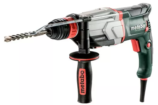 Перфоратор Metabo KHE 2660 Quick, сетевой, SDS-Plus, 850Вт, 3 Дж, 1100 об/мин, 4300 уд/мин, кейс, 3.1кг (600663500)