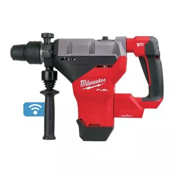 Перфоратор Milwaukee M18 FHM-0C FUEL ONE-KEY, аккумуляторный, SDS-Max, 11 Дж, 380 об/мин, 2900 уд/мин, 18V, Li-Ion, пластиковый кейс, 10.2 кг (4933464893) поставляется без аккумуляторов и зарядного устройства