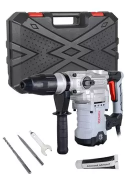 Перфоратор Ресанта П-40-1600КМ, сетевой, SDS-Max, 1600Вт, 11.3 Дж, 620 об/мин, 3750 уд/мин, пластиковый кейс, 11кг (75/3/7)