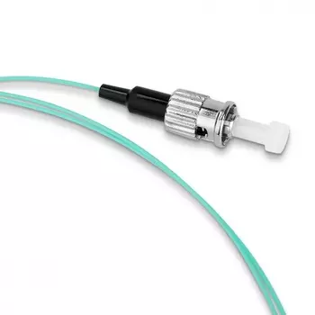 Пигтейл Hyperline, FC/PC, многомодовый, 50/125, OM3, одинарный, 1м, зеленый (FPT-B9-503-FC PR-1M-LSZH-AQ)