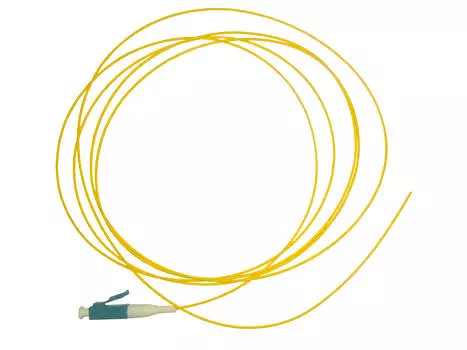 Пигтейл, LC/UPC, одномодовый, 9/125, одинарный, 1.5м, желтый (58917)