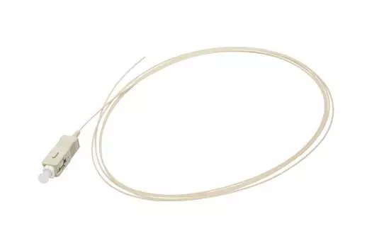 Пигтейл NEWMAX NM-PIG-SC/OM2-1.5, SC/PC, многомодовый, 50/125, OM2, одинарный, 1.5 м, PVC, белый (NM-PIG-SC/OM2-1.5)