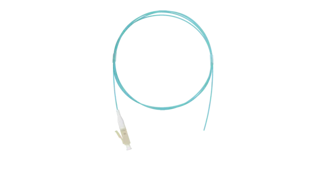 Пигтейл NIKOMAX, LC/UPC, многомодовый, 50/125, OM3, одинарный, 1 м, LSZH, бирюзовый, 2 шт. (NMF-PT1M3C0-LCU-XXX-001-2)