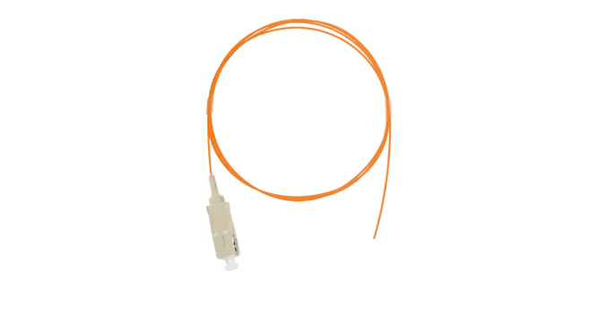 Пигтейл NIKOMAX, монтажный, многомодовый 50/125мкм, стандарта OM2, SC/UPC, LSZH нг(A)-HFLTx, 0.9mm, оранжевый, 1m (2шт) (NMF-PT1M2C0-SCU-XXX-001-2)
