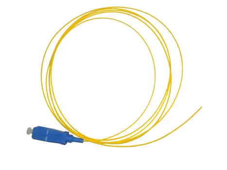 Пигтейл, SC/UPC, 9/125, SM (G.652.D), одинарный, 1.5 м, желтый