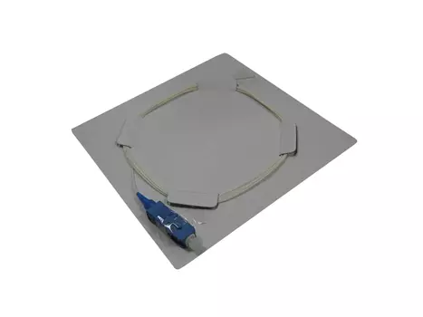 Пигтейл SNR, SC/SPC, 9/125, SM (G.652.D), одинарный, 1м, желтый (12-OFS1F44-1,0M/WH)