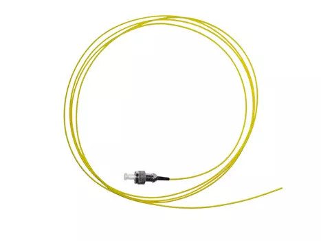 Пигтейл TDF, FC/UPC, одномодовый, 9/125, одинарный, 1.5м, желтый (60150)