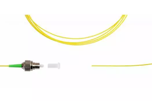 Пигтейл TopLan, FC/APC, одномодовый, 9/125, OS2, одинарный, 2м, желтый (PT-TOP-OS2-FC/A-2)