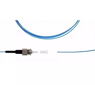 Пигтейл TopLan, SC/PC, многомодовый, 50/125, OM4, одинарный, 1м, синий (PT-TOP-OM4-SC/P-1.0)