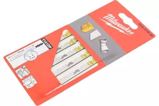 Пильное полотно Milwaukee T101DP, прямой рез, дерево, 5 шт. (4932373080)