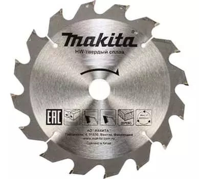 Пильный диск Makita, 185 мм x 30 мм по дереву, быстрый рез, 24T, 1 шт. (D-51437)