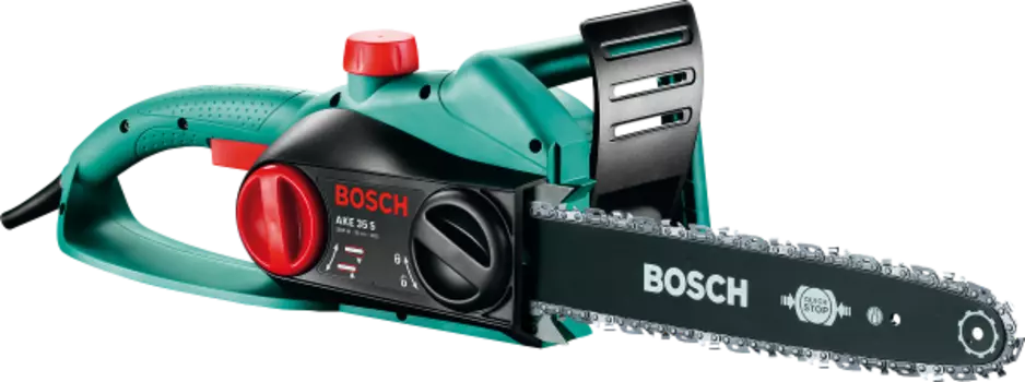 Пила цепная BOSCH AKE 35 S, 1800Вт, шина 35 см, шаг 3/8 дюйма, сетевая, 4 кг (0600834500)