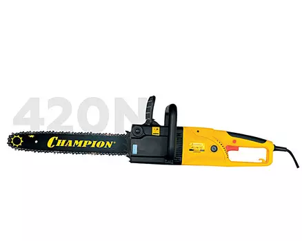 Пила цепная Champion 420N-16, 2000Вт, шина 40см, шаг 3/8 дюйма, 4.4кг